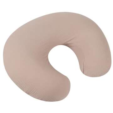 Muslin Nursing Pillow Cover for Ultimate Comfort