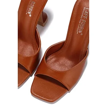 Cape Robbin Lithe High Heels - Chic Square Toe Style for Women