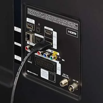 Amazon Basics 25ft HDMI Cable, 4K@60Hz, High-Speed