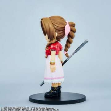 Square Enix Final Fantasy VII Remake: Aerith Gainsborough Plush - Adorable Collectible