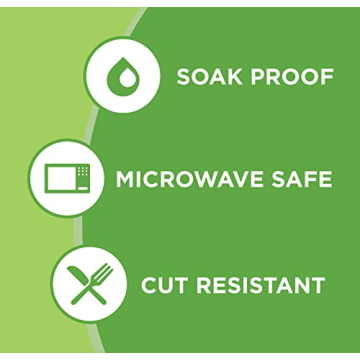 Amazon Basics Everyday Paper Plates Disposable 8.62 Inch