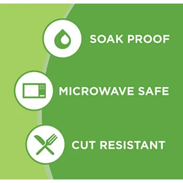 Amazon Basics Everyday Paper Plates Disposable 8.62 Inch