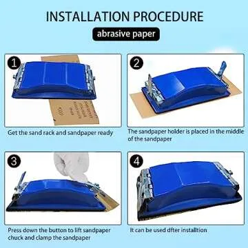 Premium 48 Sheets VRKET Sandpaper Set for All Projects