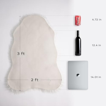 Cozy Ashler Faux Fur Rug - Soft & Colorful Decor