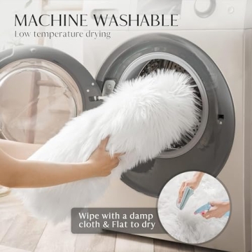 Cozy Ashler Faux Fur Rug - Soft & Colorful Decor