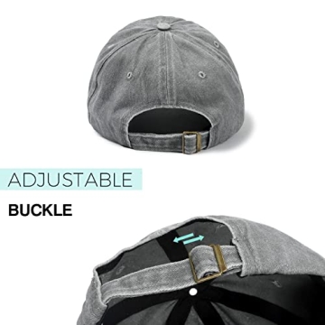 Lvaiz Distressed Baseball Cap Adjustable for Men Women