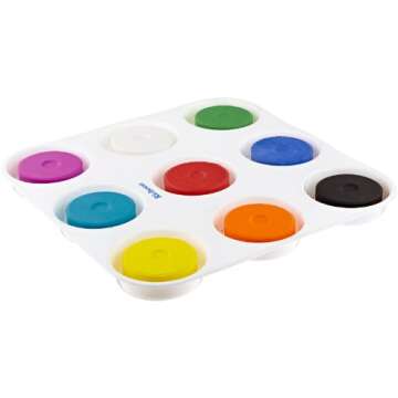 Sax Giant Tempera Paint Cakes - Non-Toxic Art Set