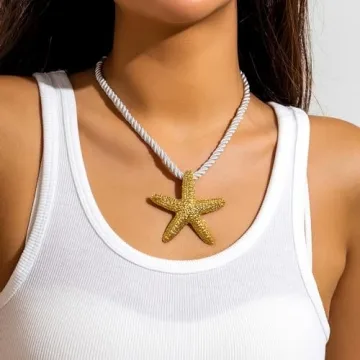 Starfish Necklace for Women Affordable Marine Jewelry