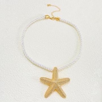 Starfish Necklace for Women Affordable Marine Jewelry