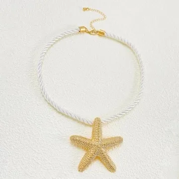 Starfish Necklace for Women Affordable Marine Jewelry