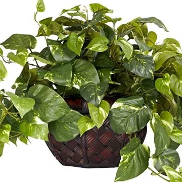 Nearly Natural Pothos Plant for Elegant Home Decor