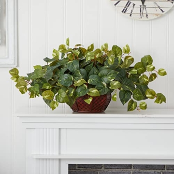 Nearly Natural Pothos Plant for Elegant Home Decor