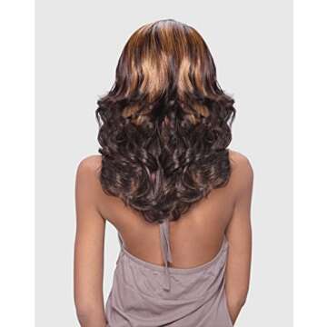 Vanessa Super Collection Synthetic Hair Wig - Super Park-BT4007