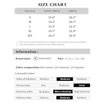 Tankaneo Womens Oversized T-Shirts Cropped Summer Casual Short Sleeve Loose Fit Tee Tops Blue