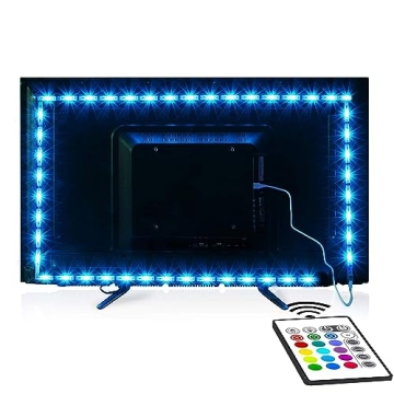 Tv Led Backlight Maylit 8.2ft LED Strip Lights | RGB Bias Lighting for Home Decor