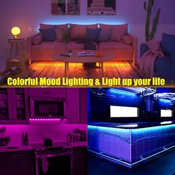 Maylit 8.2ft LED Strip Lights for 40-60in TVs
