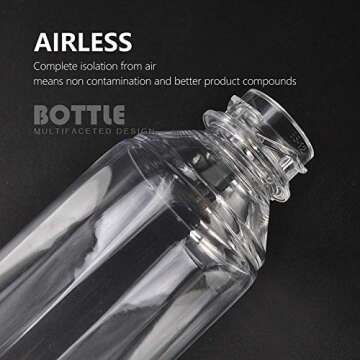 TeochewTech Spray Bottle for Hair Plants Face, Continuous Fine Mist Spray Bottle for Hairstyling Cleaning Traveling Gardening, 5.4oz Clear Empty Water Spray Bottle