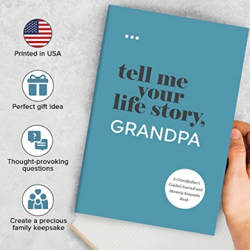 Tell Me Your Life Story, Grandpa Memory Journal