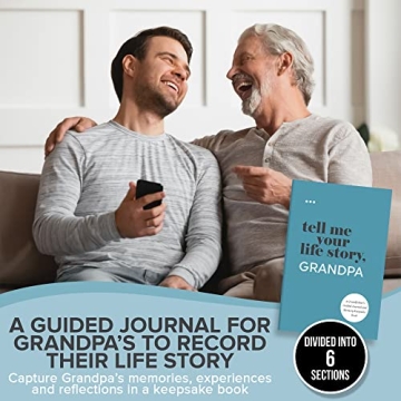 Tell Me Your Life Story, Grandpa Memory Journal