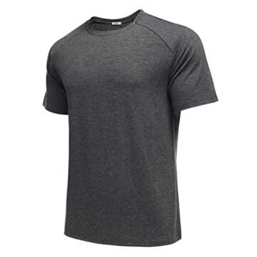 Deyeek Men's Post Surgery Shirt for Easy Recovery Wear