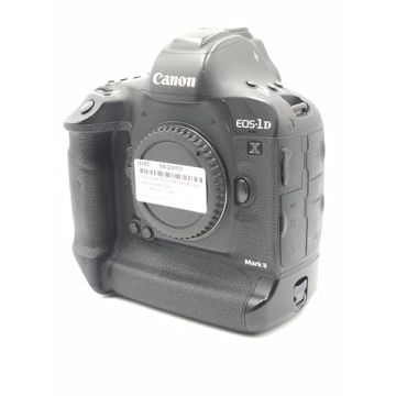 Canon EOS-1D X Mark II Black - Unrivaled Performance and Functionality