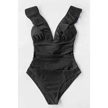 Stylish CUPSHE Ruffled One Piece Swimsuit for Women