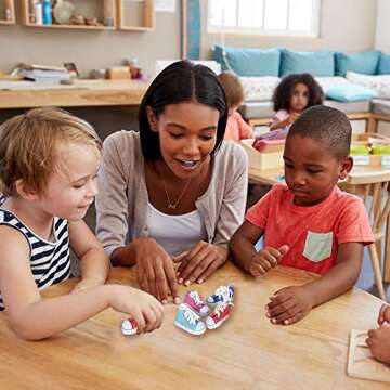 ArtCreativity Mini Canvas Sneaker Keychains for Kids