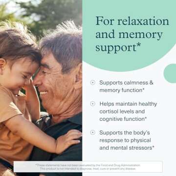 Youtheory Ashwagandha + GABA Stress Support Supplement