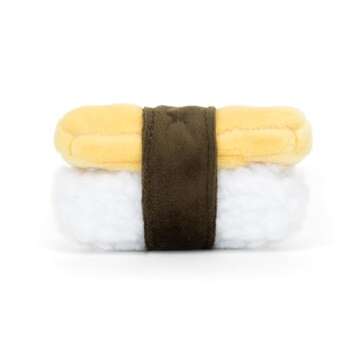 Jellycat Sassy Sushi Egg Stuffed Toy, 3 inches - Food Plush - Fun Gift Idea