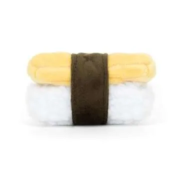Jellycat Sassy Sushi Egg Stuffed Toy, 3 inches - Food Plush - Fun Gift Idea