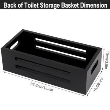 HTAYUXWO Rustic Bathroom Decor Box for Organization