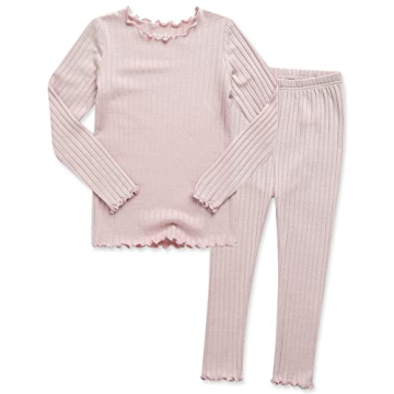VAENAIT BABY Girls Long Sleeve Pajamas 12-18 Months