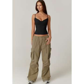 Stylish QINSEN Sexy Plunge V-Neck Crop Top for Women