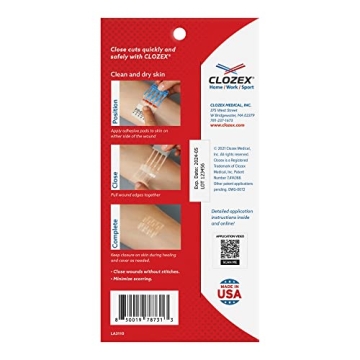 Clozex Skin Closure Device for Quick Wound Care