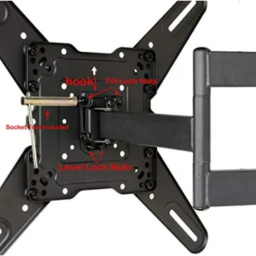 VideoSecu ML531BE2 TV Wall Mount Kit with HDMI Cable