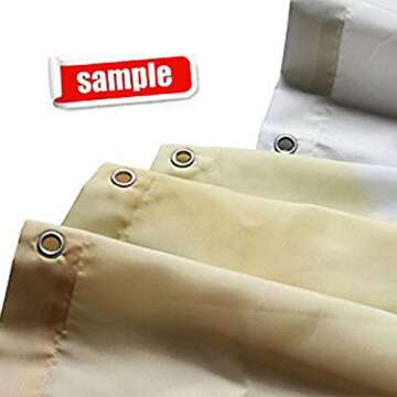 CTIGERS African Girl Shower Curtain Cartoon Afro Hair Woman Polyester Fabric Bathroom Decoration 60 x 72 Inch