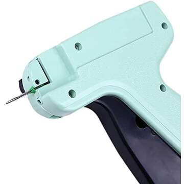 Eshylala Clothing Tagging Gun Price Tag Gun Labeling Machine Garment Label Applicator Comes with 3 Inch 1000 Barb + 5 Needles Set