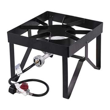 Deluxe 30 Qt. Turkey Deep Fryer Set | 55,000 BTU | Thanksgiving Outdoor Cooking + Many Accessories