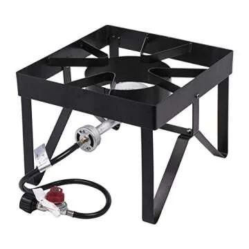 Deluxe 30 Qt. Turkey Deep Fryer Set | 55,000 BTU | Thanksgiving Outdoor Cooking + Many Accessories