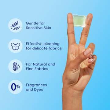 Dropps Sensitive Skin Laundry Pods, Unscented, 160 Count