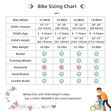 Stylish JOYSTAR 16 Inch Girls Bike for Ages 4-7 Years