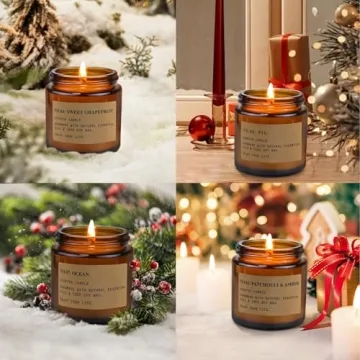 Aromatherapy 8 Pack Scented Candles - Perfect Gift
