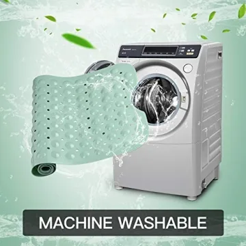 YINENN Non-Slip Bathroom Safety Mat with Suction Cups