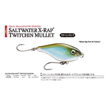 Rapala X-Rap Twitchin' Mullet Lure for Fishing