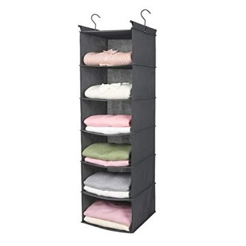 MAX Houser 6 Tier Closet Organizer - Durable & Foldable