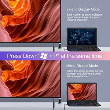 RayCue USB C to HDMI Adapter 4K for Mac OS, Type-C to HDMI Adapter [Thunderbolt 3/4], Compatible with iPhone 15 Pro/Max, MacBook Pro/Air, Galaxy, Dell XPS, Pixelbook, Microsoft and More (2 Pack)