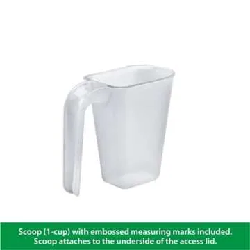 Buddeez Airtight Pet Food Storage Container - 50 QT Dog, Cat & Bird Food Keeper