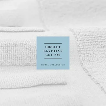 White Classic Cotton Bath Mats - Luxurious & Absorbent