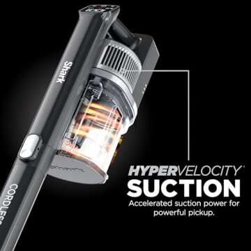 Shark WZ531H Cordless Pro Stick Vacuum - Powerful Cleaning