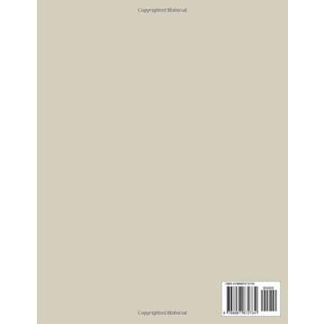 Botanical Artistry: A Decorative Book and Journal for Interior Design Display | Modern Neutral Tones...